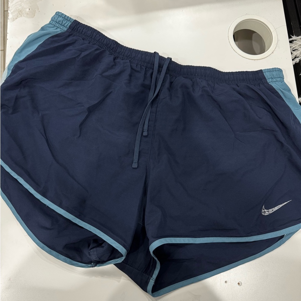Nike Women's Dark Blue Athletic Shorts